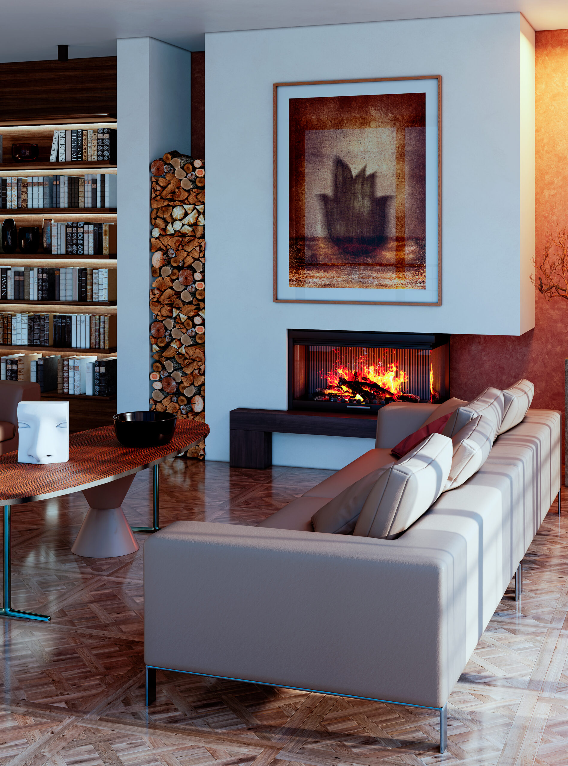Merlex Homes craftsmanship — luxury interior