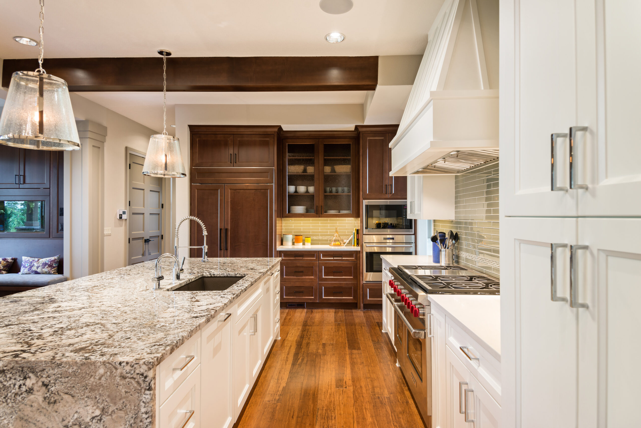 Kitchen galley view