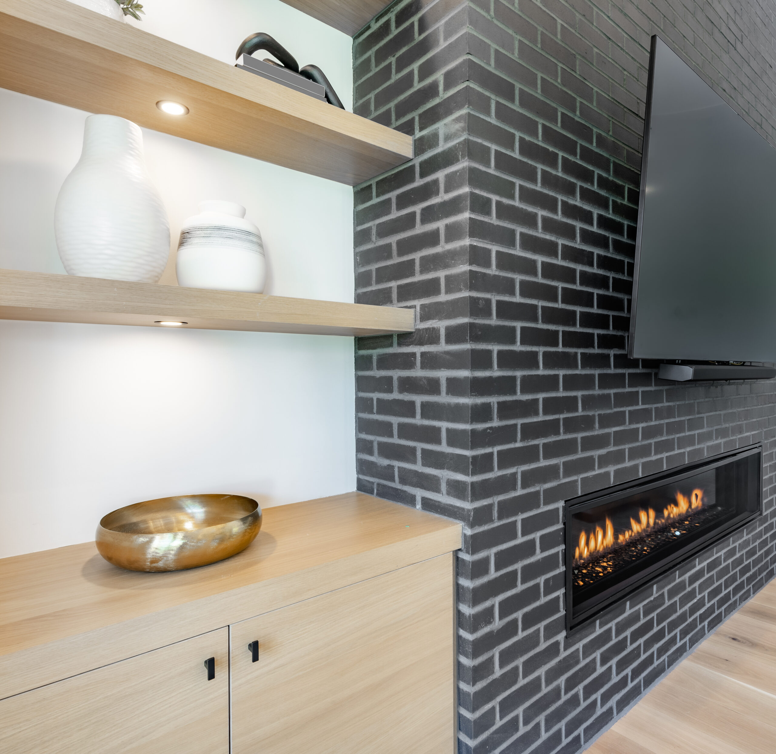 Fireplace detail
