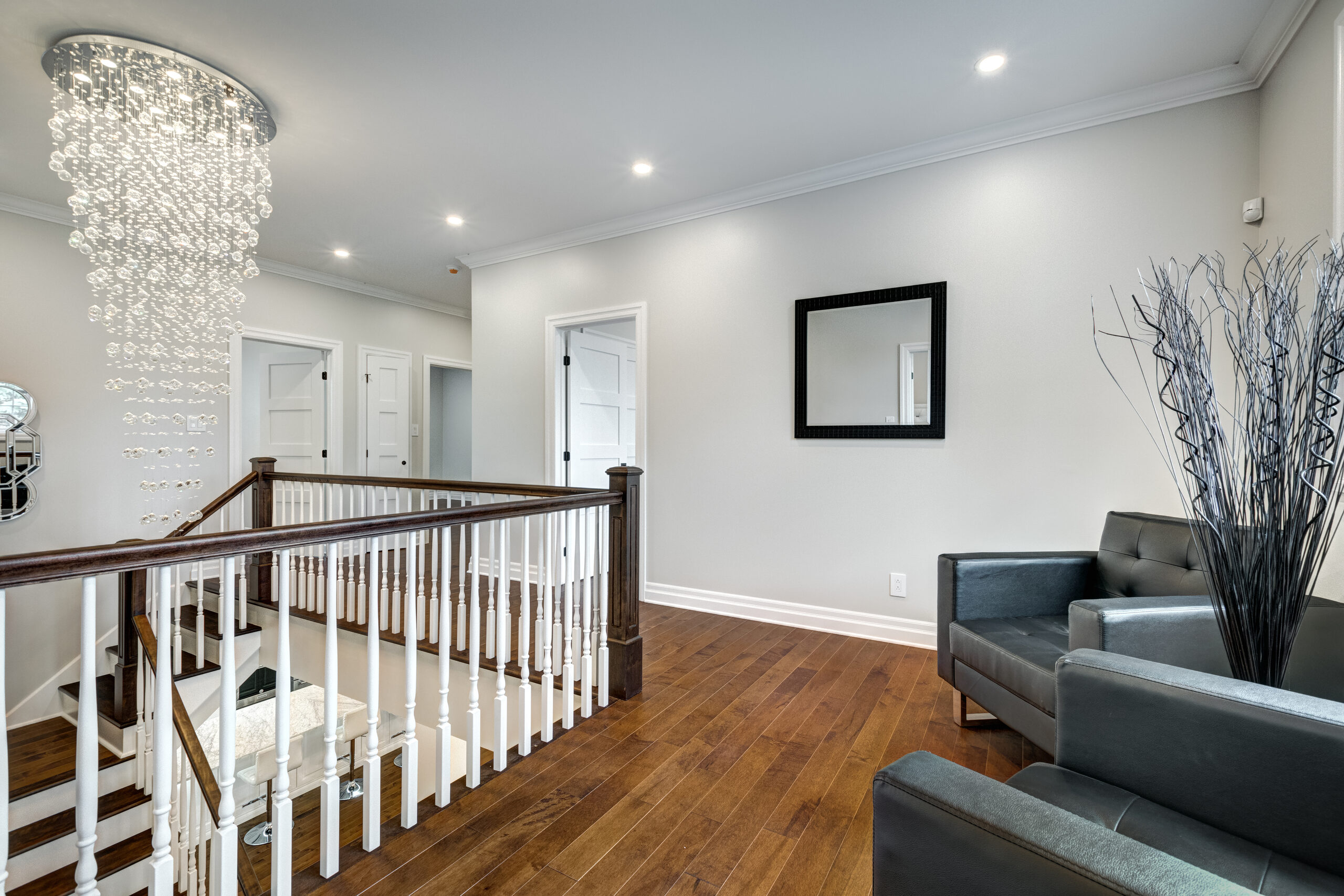 Upstairs landing