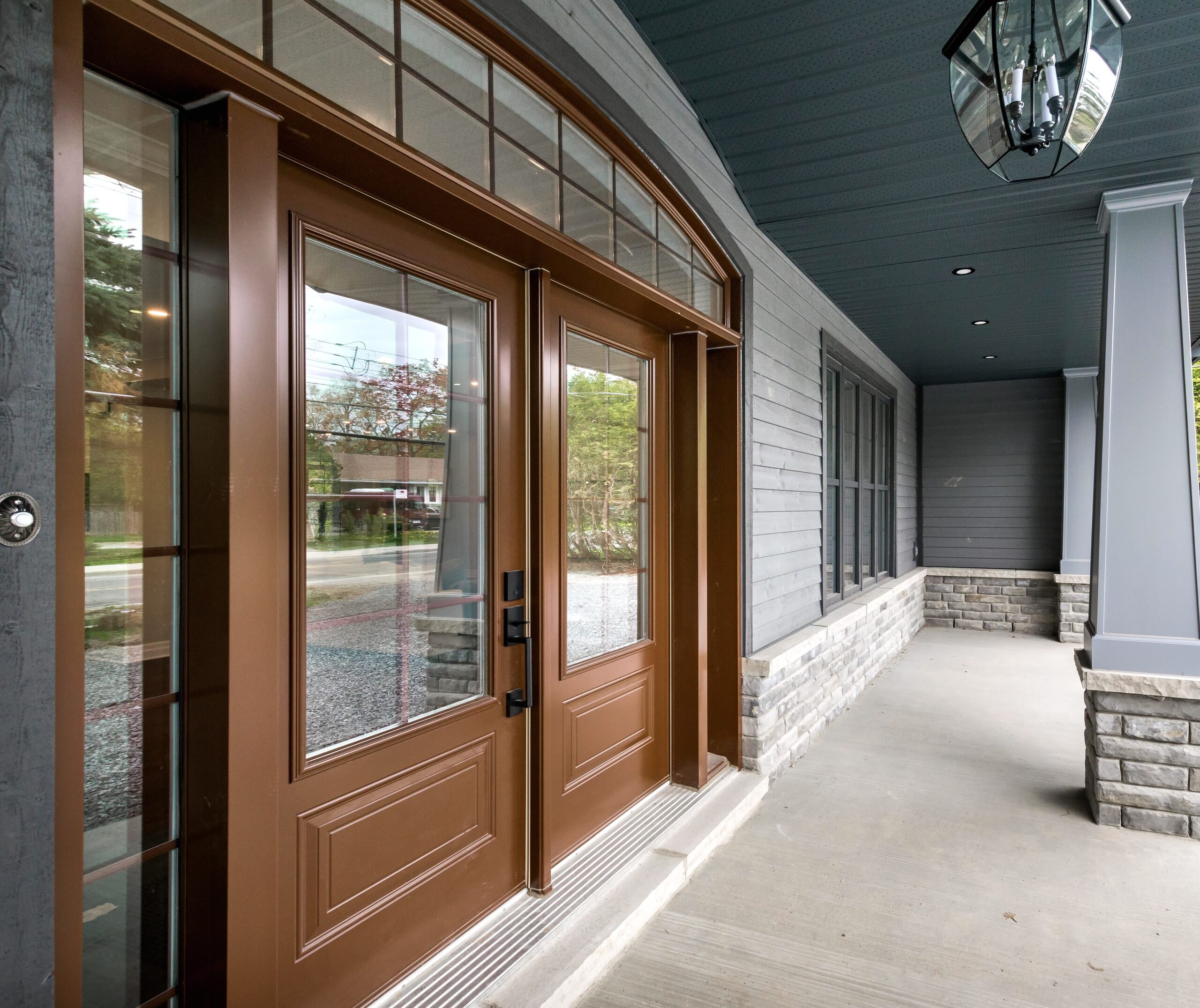 Covered front porch