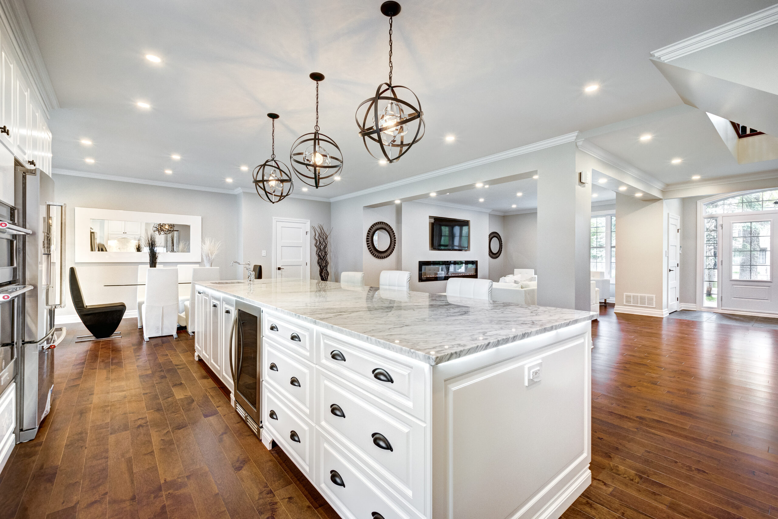 Kitchen and great room